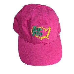 Ag-Pro Pink Adjustable Baseball Cap By Outdoor Cap